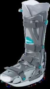 rottura del tendine d'achille tutore vacoped