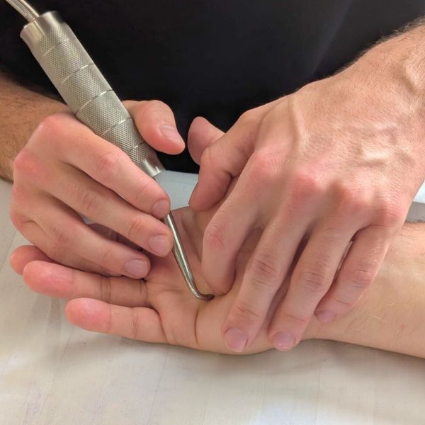 Fibrolisi pratica in aula con i fisioterapisti